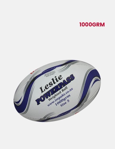 250-RBL-P-1000-Leslie - Senior Power-pass Rugby Ball 1Kg - Leslie - Impakt - Impakt - Balls