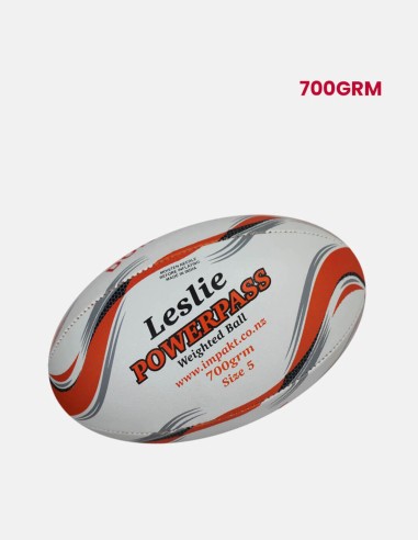 260-RBL-P-700-Leslie - Senior Power-pass Rugby Ball 0.7Kg - Leslie - Impakt - Impakt - Balls
